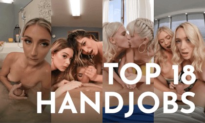 Sweet 16 Handjob Compilation | By Private Jet