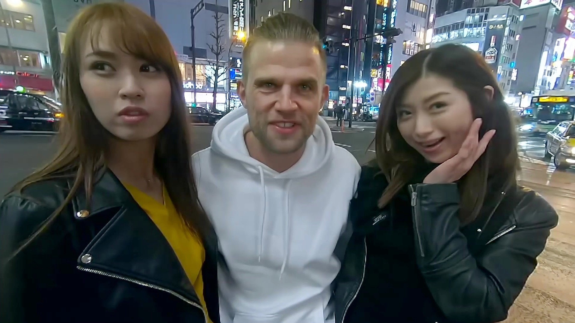 Mona Ayami and Tsubaki Kato Have a Night of Wild Threesome Sex with a Stud