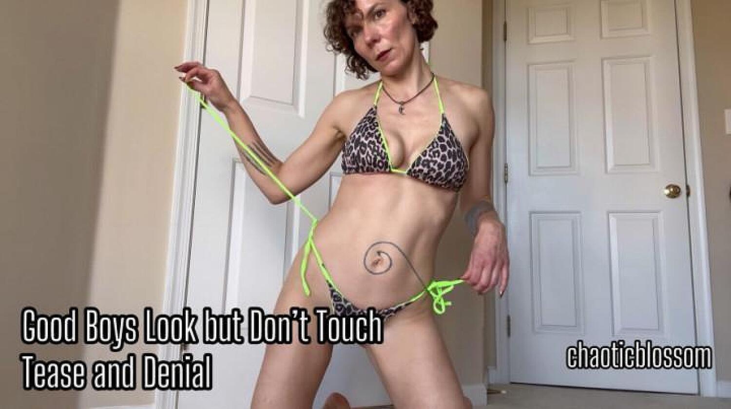 Good Boys Look But Don't Touch - Tease And Denial Gooning