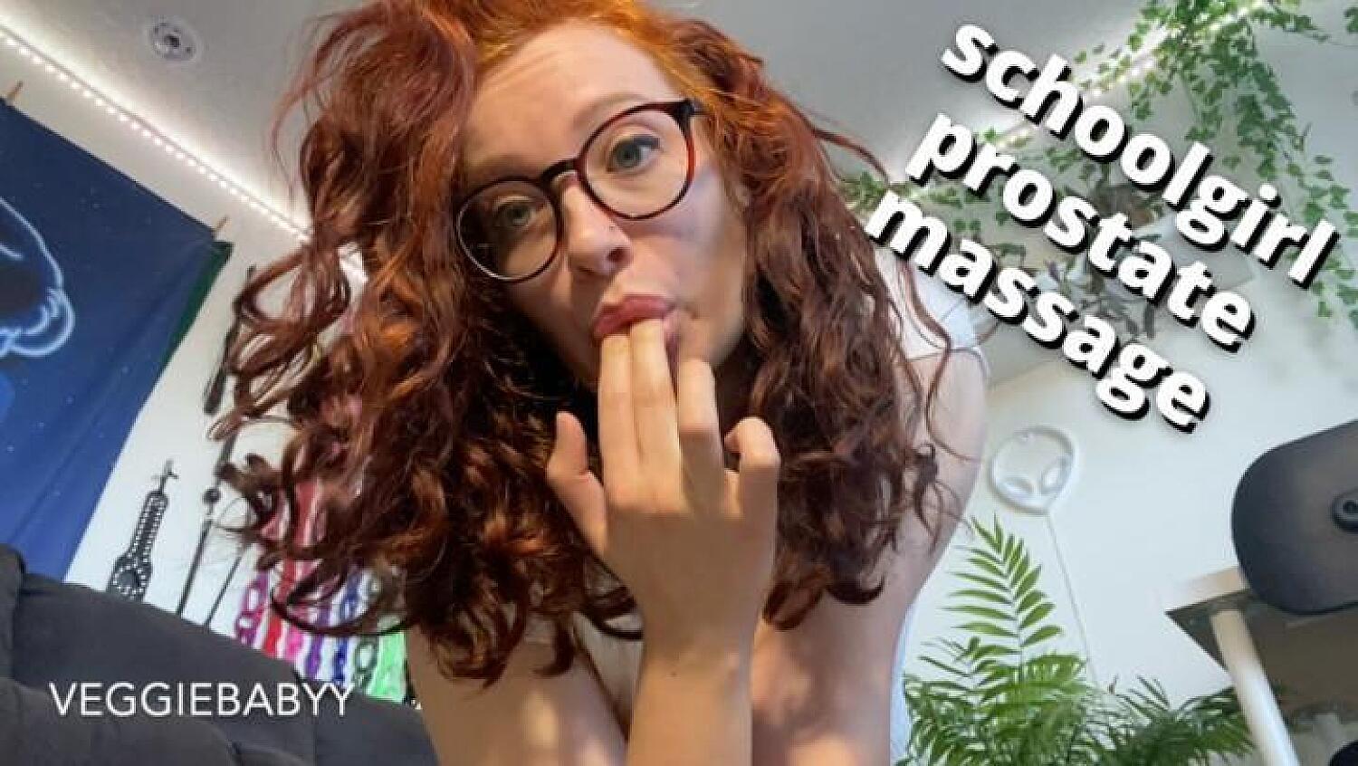 Schoolgirl POV Prostate Massage JOI