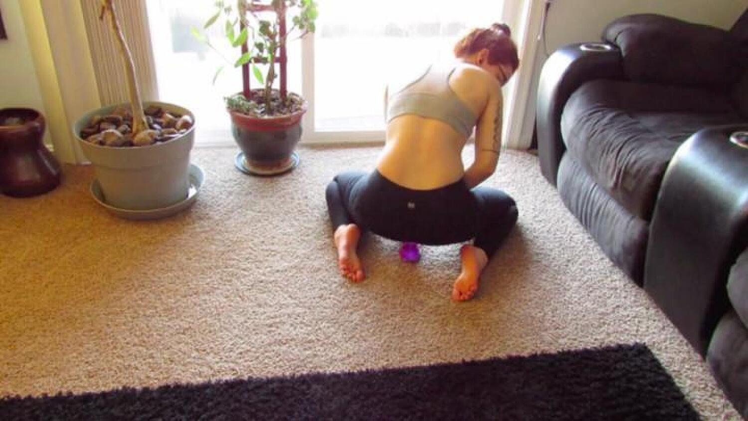 Ripping My Leggings To Fuck Myself