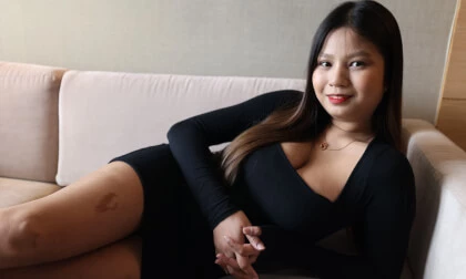Superhot Thai Model with Big Tits Seduced Into Porn