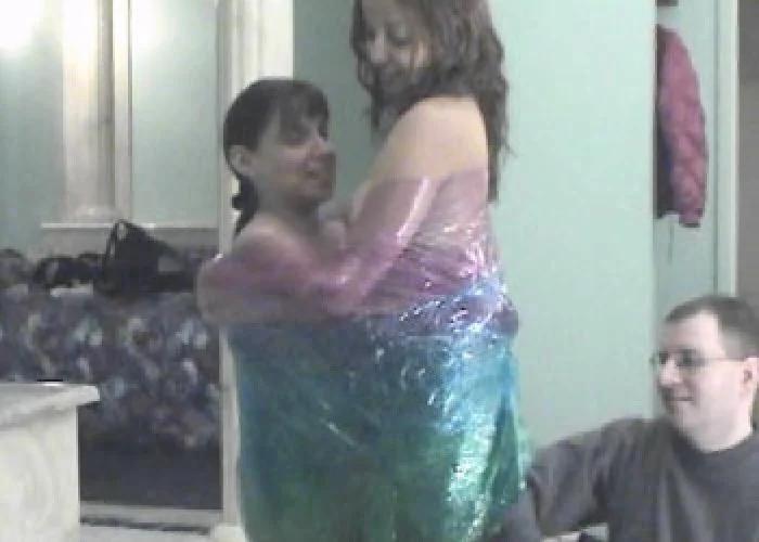 Cinnamon & Vixen Wrapped In Plastic