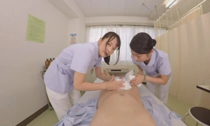 Nurses Milk Their Patient Part 3