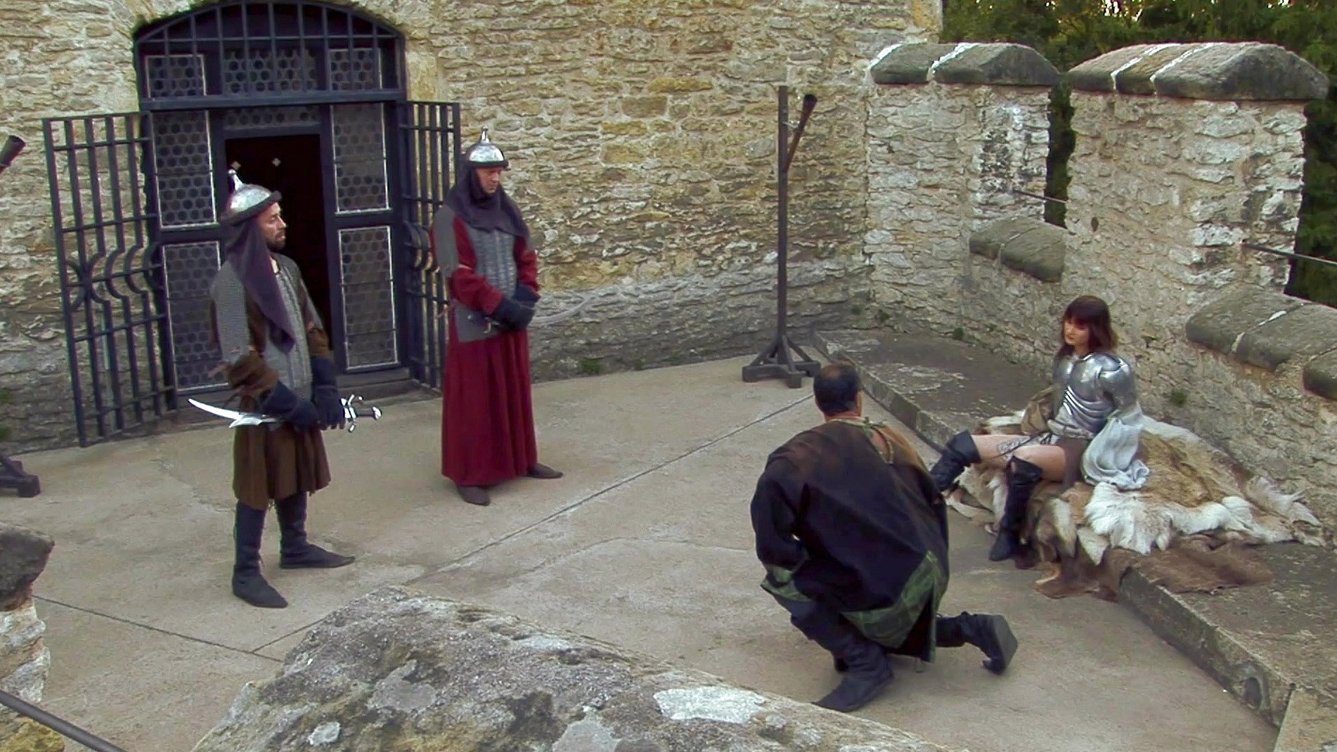 Princess Theodora Ferreri Gets Gangbanged By Fellow Knights