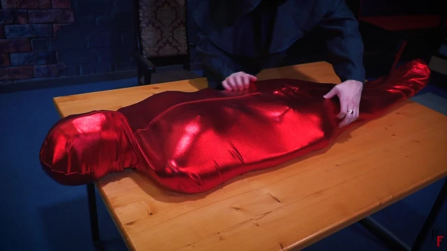 Tickling Susanna Under Magic Control and Placing Her Body in a Magic Bag