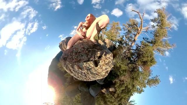 I Got Lost After Cumming Hard On A Hiking Trail!! | Freckledred