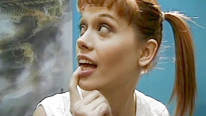 Sex Redhead Gets Doused with Cum in a Hardcore Bukkake Session