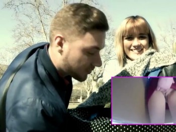 Vivi Goes Around Madrid's College Giving Her Pussy Away to Any Rookie Who's Ready to Fuck It