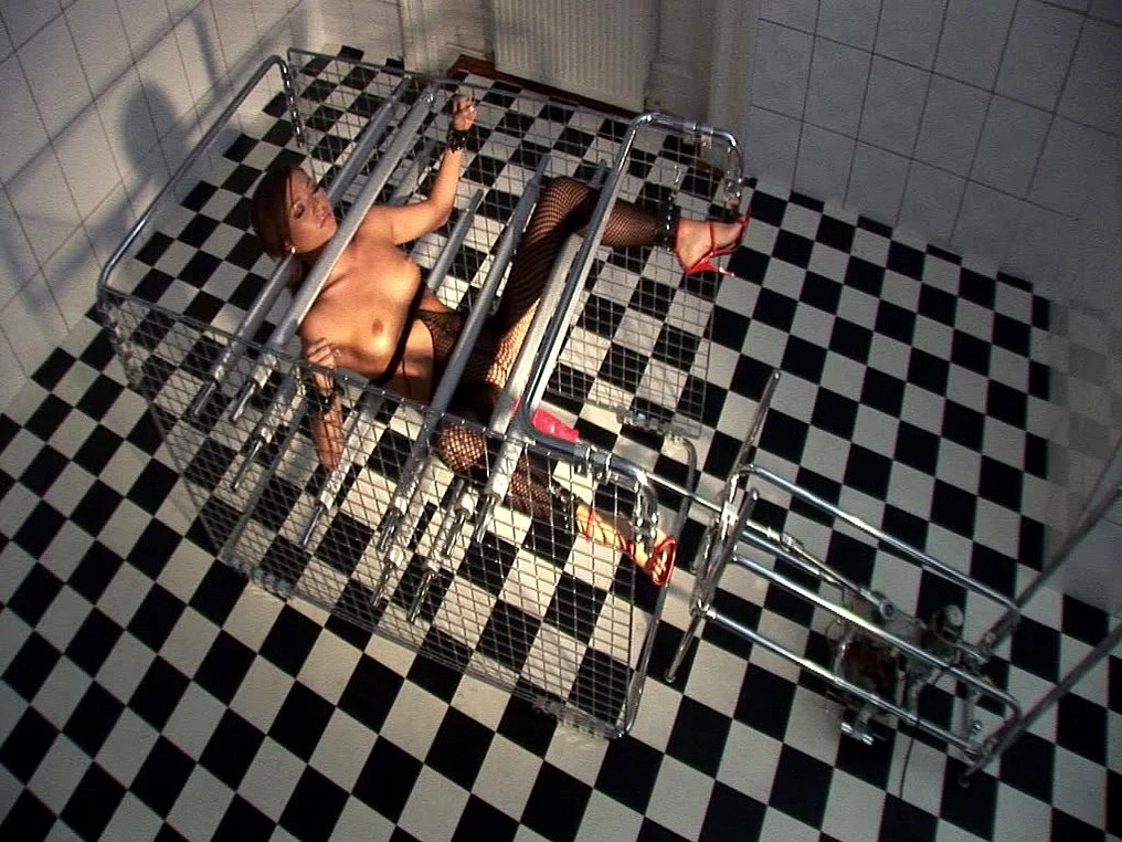 Natalia Forrest Gets Bound in a Cag
