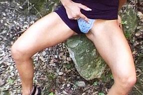 Outdoor Piss Pants
