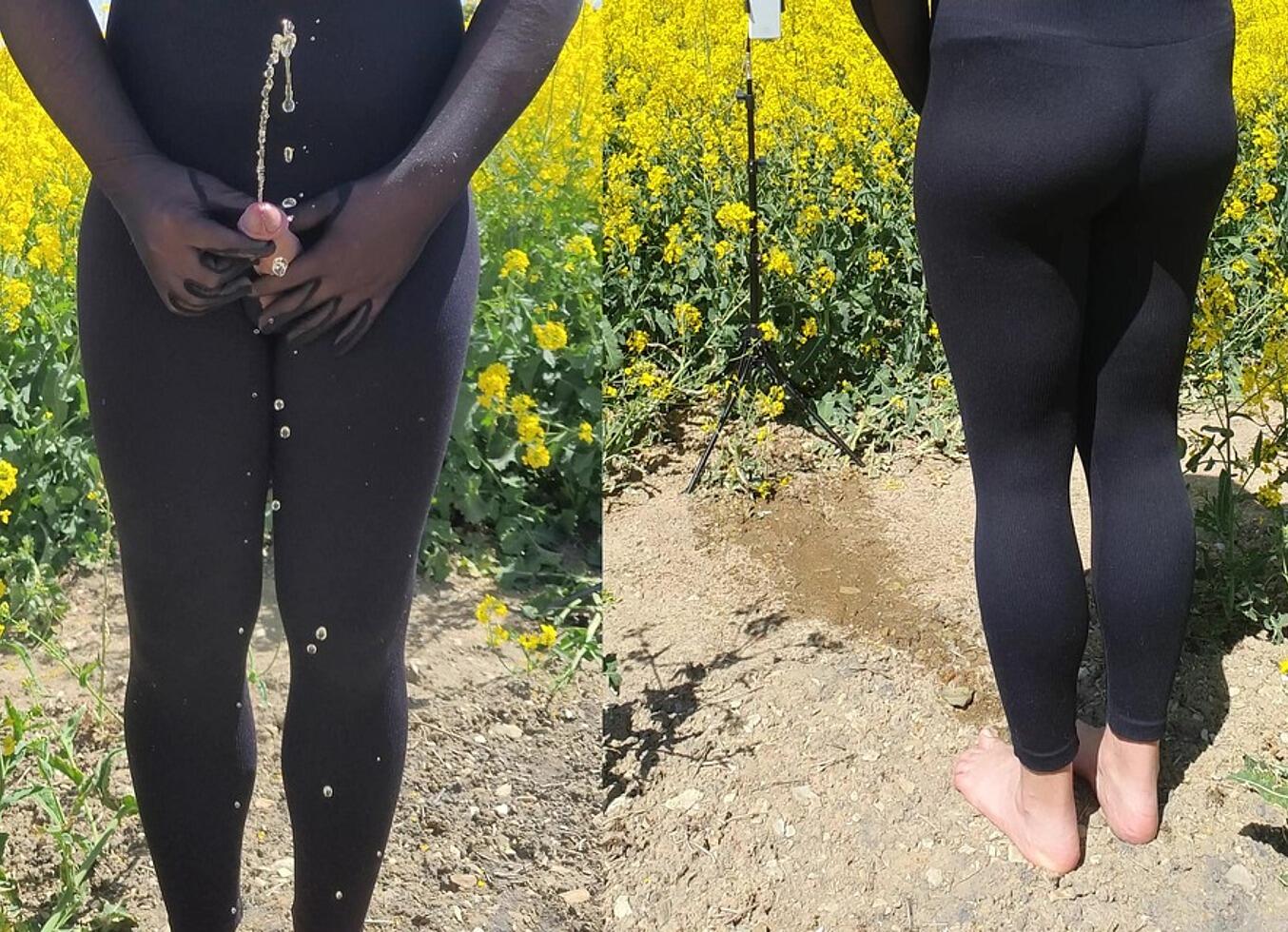 Piss And Cum In Rasp Field