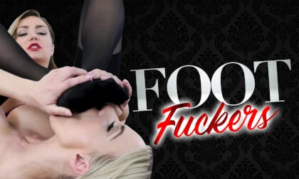 Foot Fuckers Starring Nathalie Cherie and Victoria Puppy