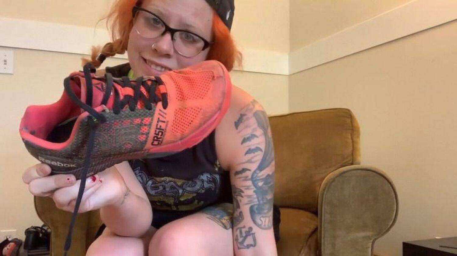 My Dirty And Worn Gym Shoes