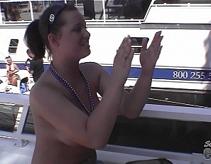 Pretty College Sorority Girls Partying Naked on Vacation at Party Cove