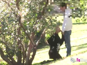We Take Yunnox to El Retiro Park to Hunt a Possible New Performer. "Hi Nerd, Wanna Fuck?"