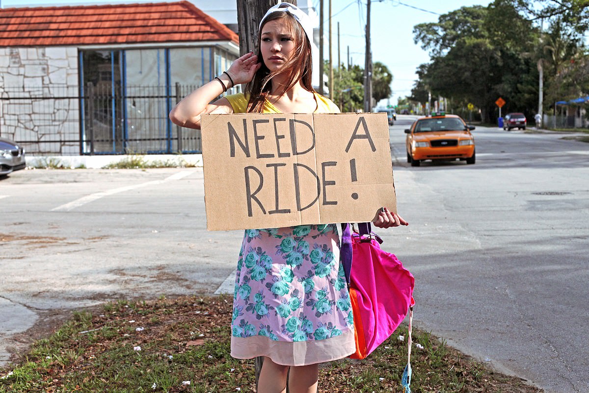 Hot Sex With A Horny Hitchhiker