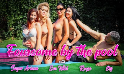 Foursome By the Pool