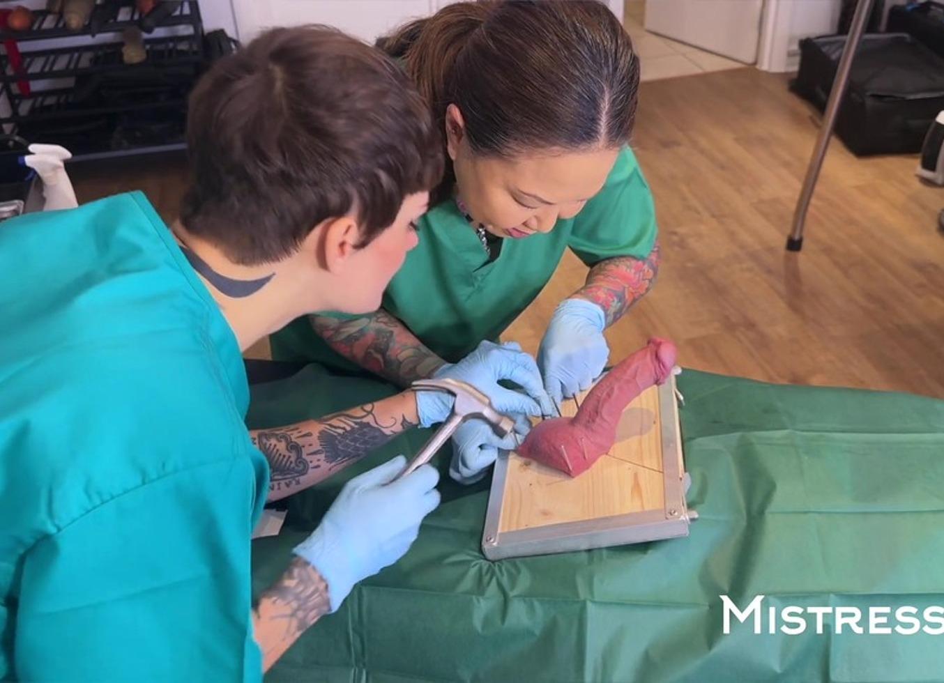 Extreme Medical Cbt With Madame Li Ying And Our Pain Slut