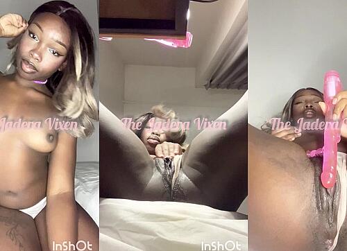 Jadera Vixen Wets Her Panties With Squirt!