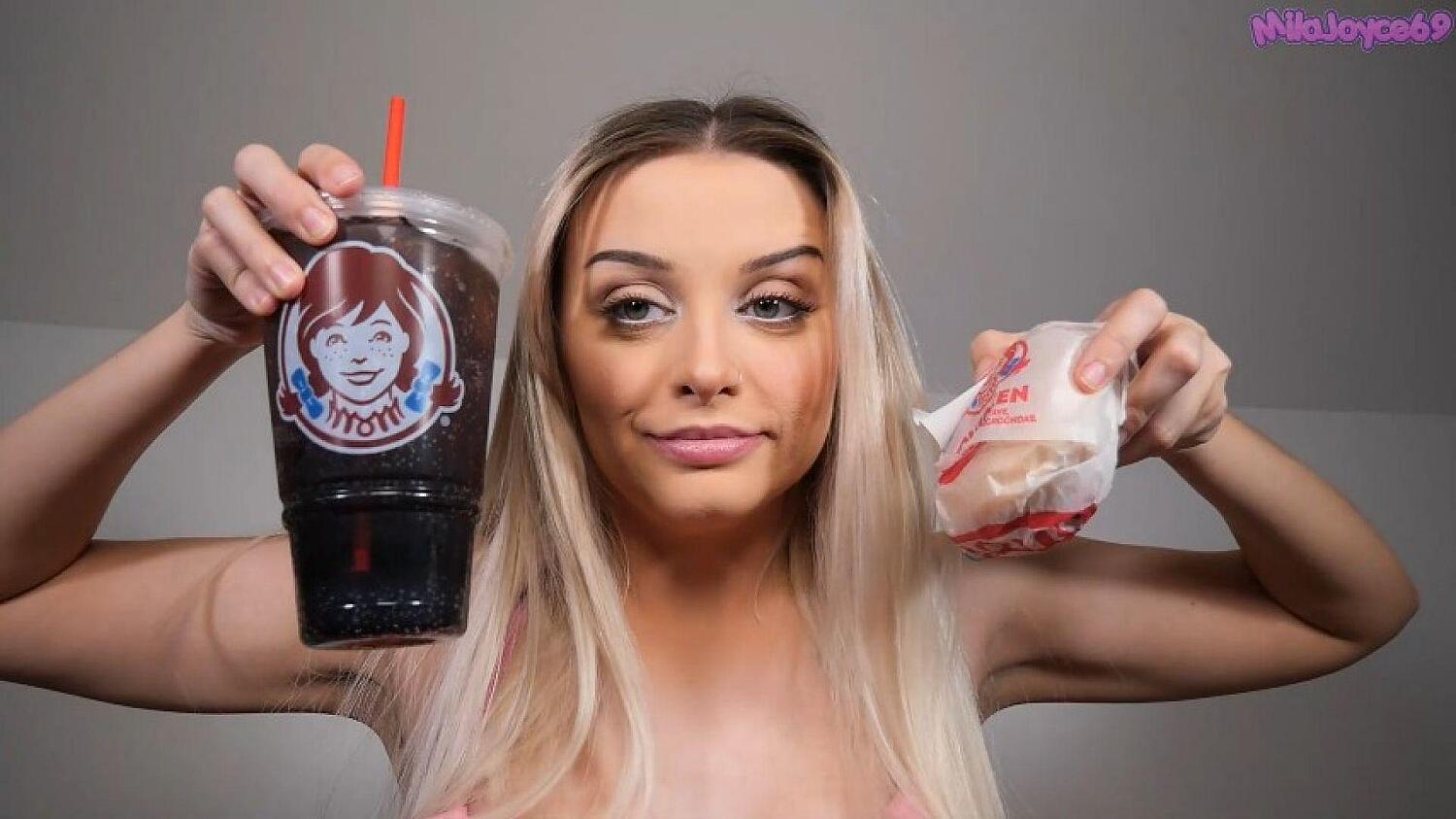 ASMR Wendy's Mukbang