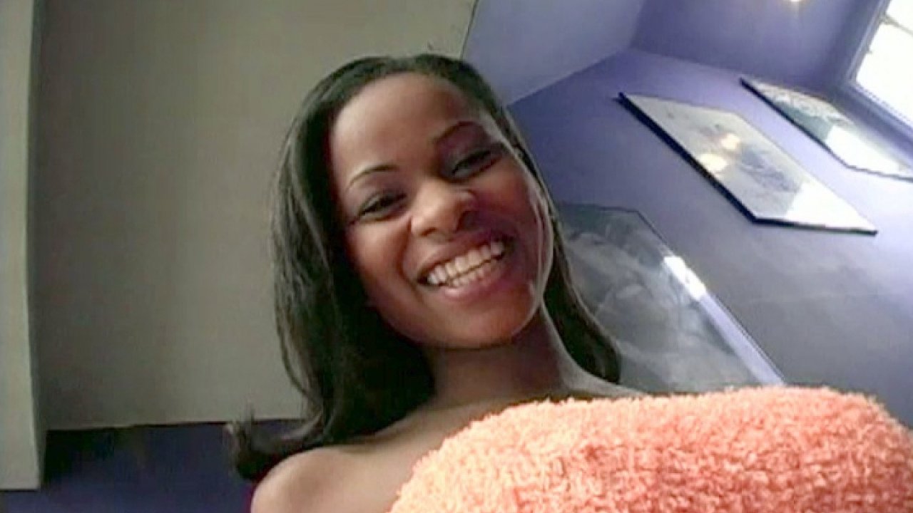Caramel Enjoys Getting A Load In Her Black Pussy