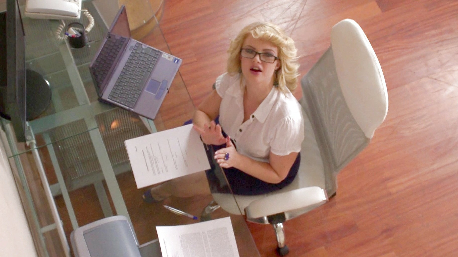 Bonnie Rose Is the New Office Fuck Doll