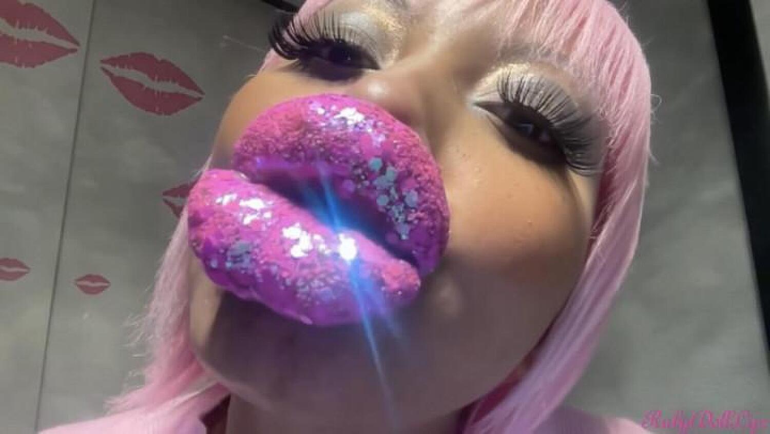 POV Tropical Pink Glitter Kisses