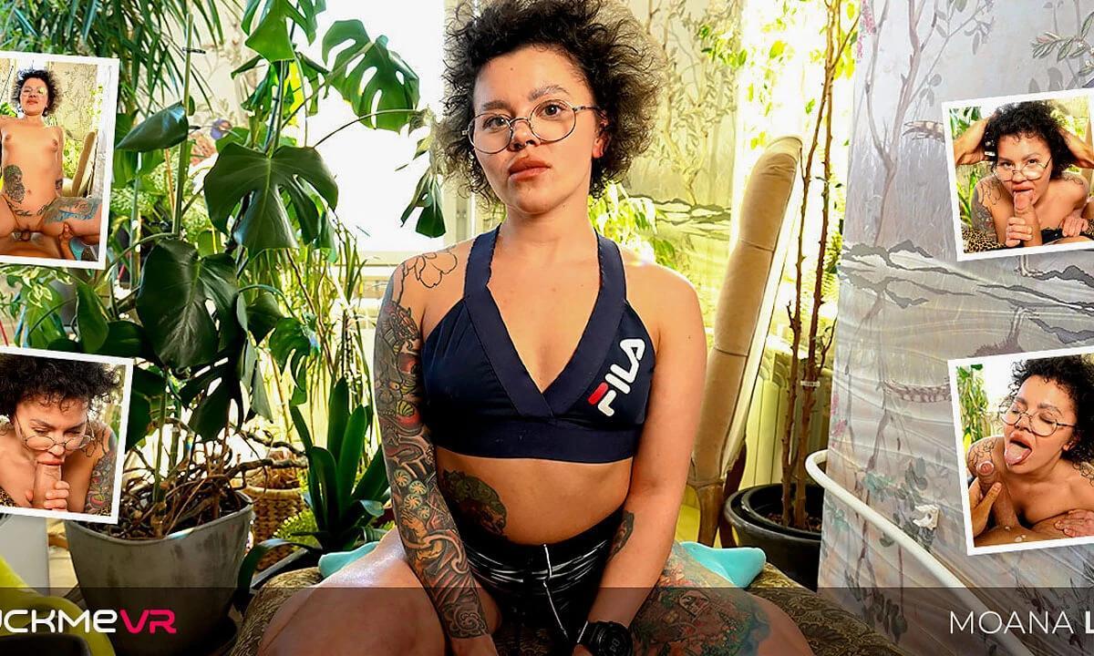 Juicy Gen Z Baddie Moana Lust Devours A Big Cock
