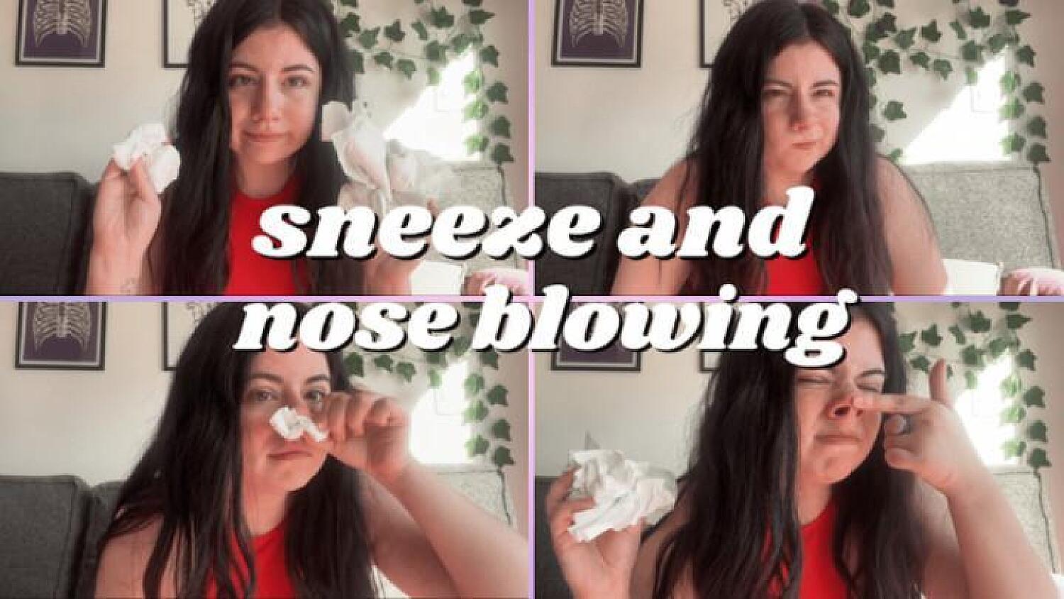 Sneeze And Nose Blowing