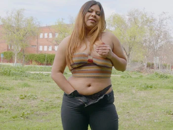 Yiyi Candy Is the Latin Queen of the Barrio. Showing Off Around Leganes Until He Finds His Well-Endored Badass.