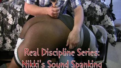 Rds: 19 Year Old Nikki's Sound Spanking