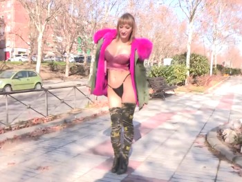 This Is How Nina Intends to Hunt a Stranger Guy to Fuck