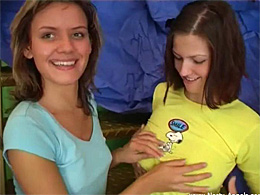 College Lesbians with Dildos