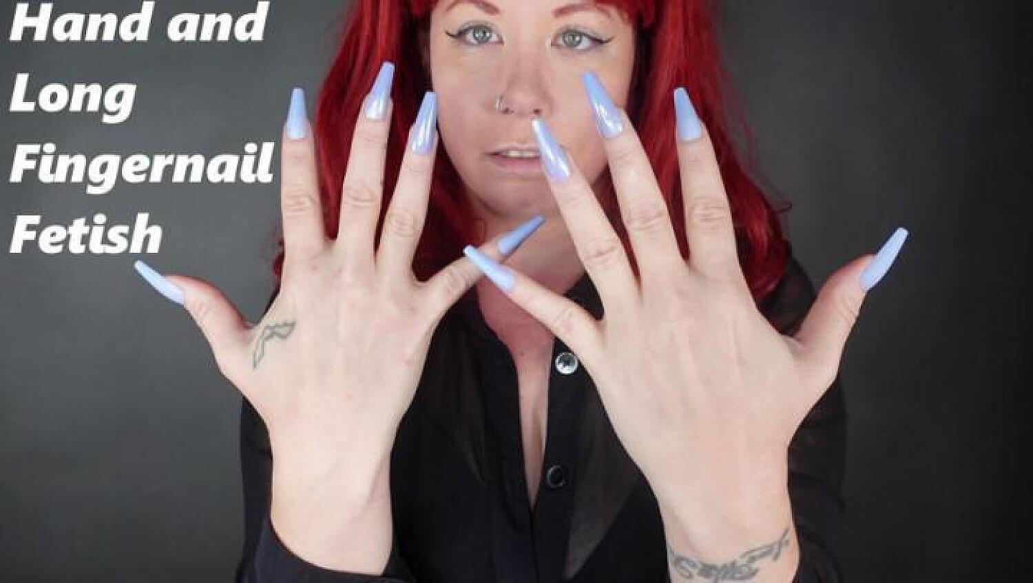 Hand And Long Fingernail Worship