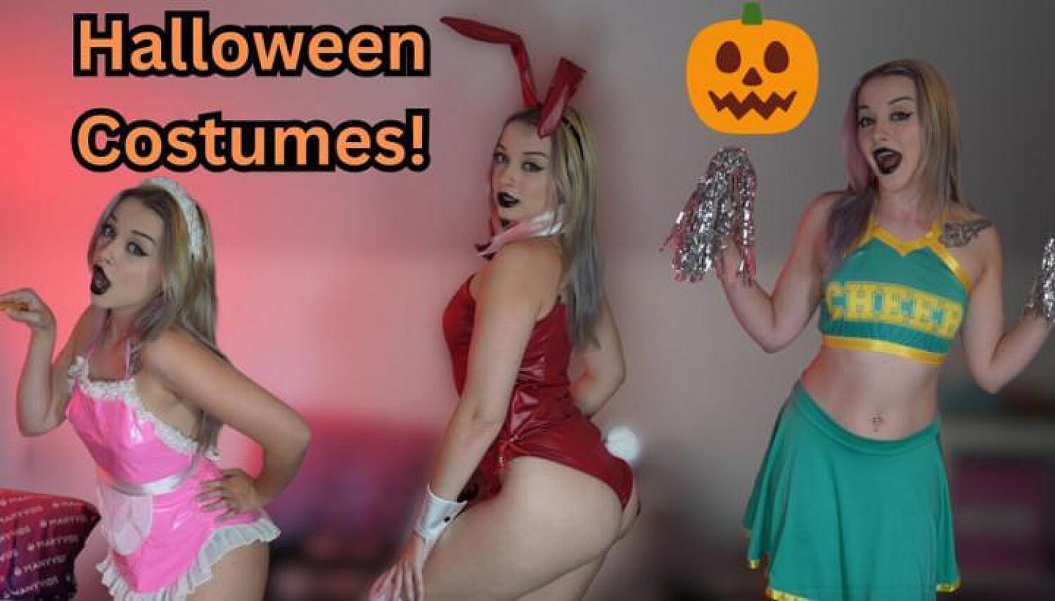 Slutty Halloween Costume Try On Nsfw