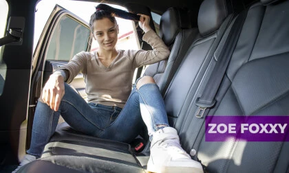 Brunette Teen Backseat Fucking