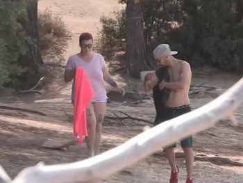 Maria and Her Boyfrined Go to the Nudist Zone to Live Some New Experiences.