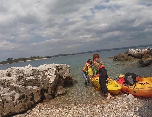 Kayaking To A Remote Island And Hiking Nude On Vacation With Rebeka Ruby And Cheri