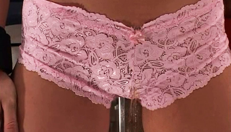 Pink Lace Pee Panties