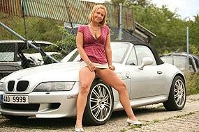 Horny Blonde in Euro Porn