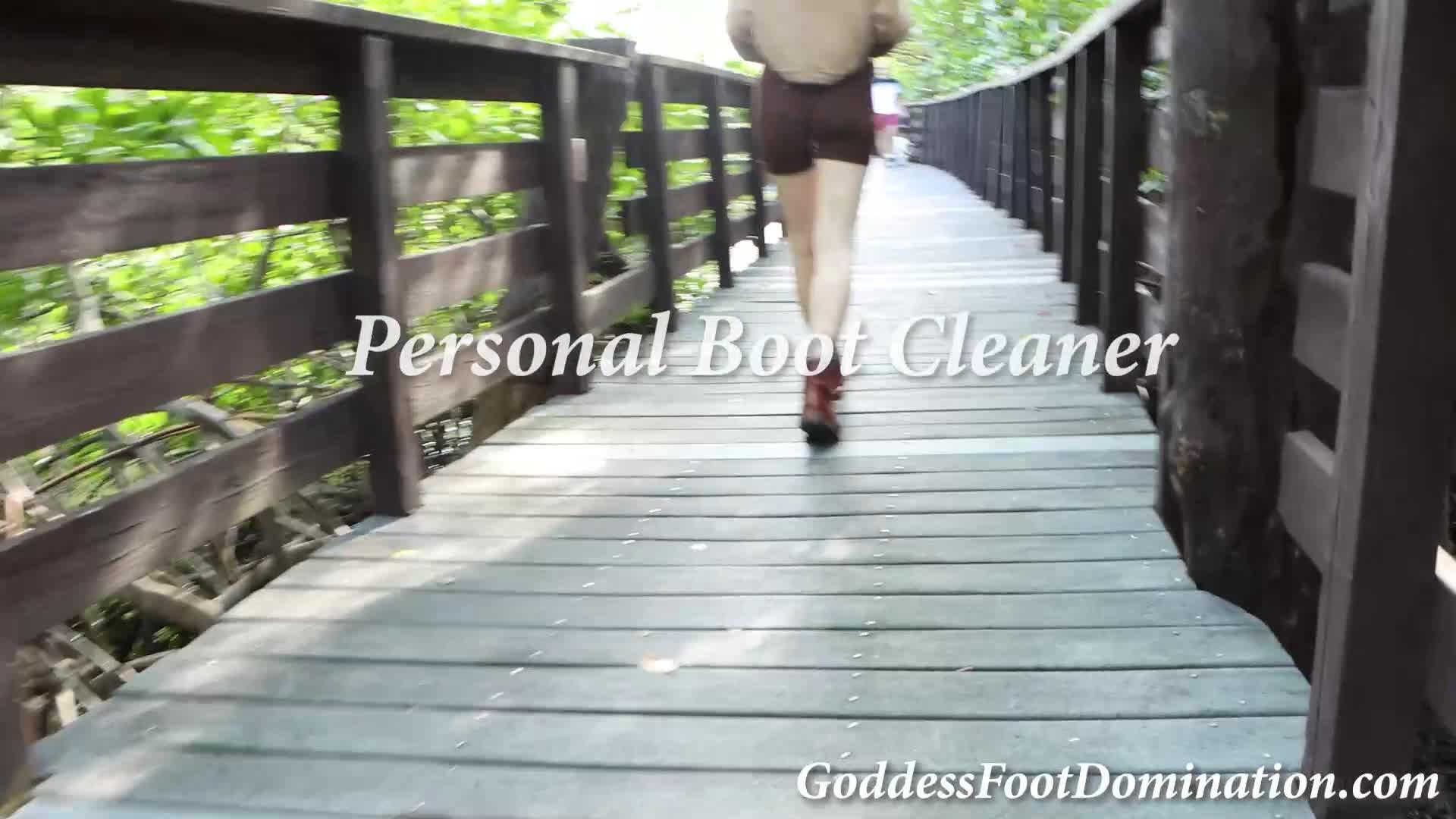 Personal Boot Cleaner