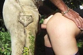 Blonde Loves Mountain Drilling