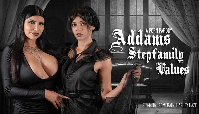 Addams Stepfamily Values (A Porn Parody)