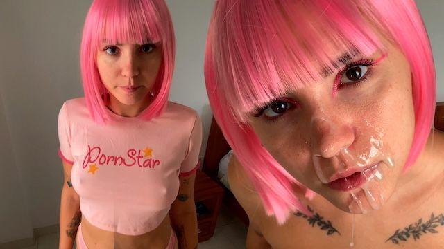 This Slutty Outfit Go To Her A Sloppy Blowjob And Hardcore Sex With A Messy Facial