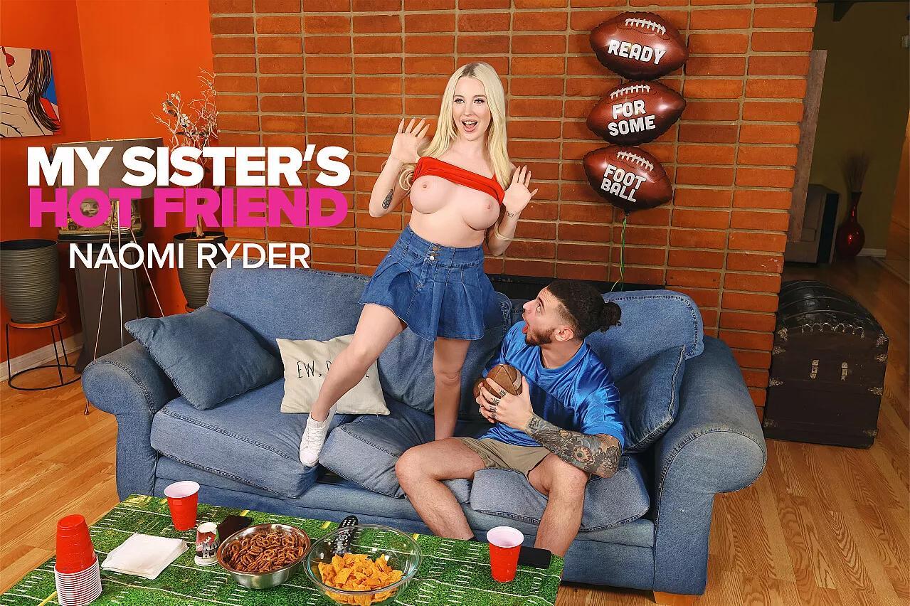 Naomi Ryder Gets Turned On With Football Players In Gear