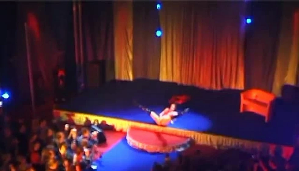 Miss in Stage Fucking