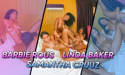 Barbie Rous, Samantha Cruuz and Linda Baker Live - the Highlights. Part 2