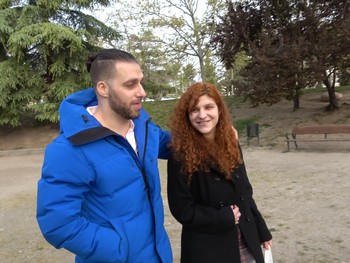 Some Friend of Brad's Wants to Do Porn and We Meet Her in a Park So That We Film Them Fucking