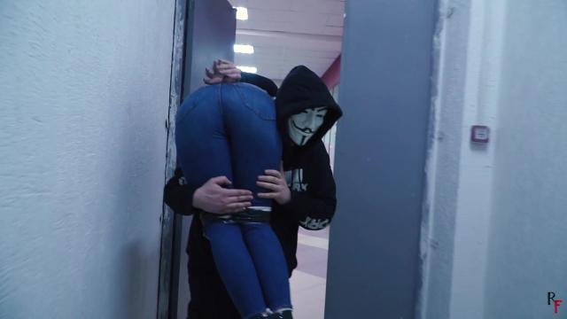 Secret Capture Of Roksana - Trying To Get Out, Blindfolds And Tickling